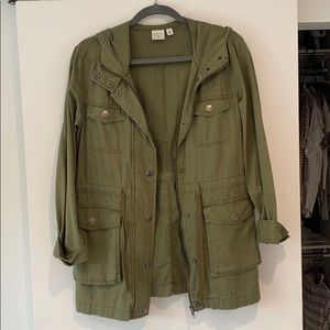 Nordstrom Army Green Utility Jacket